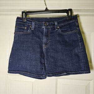 Levi's Women's Shorts Style 29965-0000, Dark Blue Size 28 (US 6)